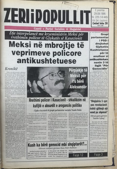Zëri i Popullit 1995-09-29
